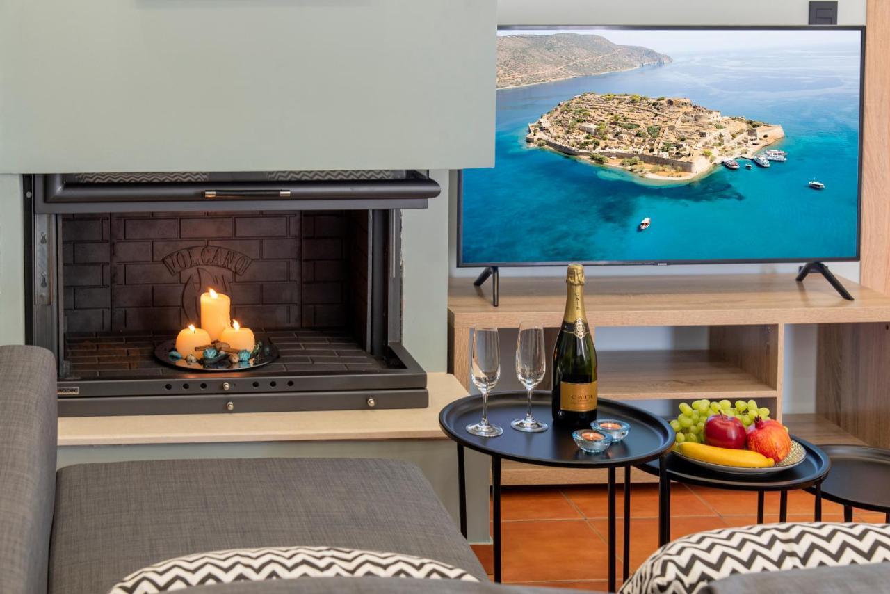 Casa Kaneli Luxury Villa Elounda Ngoại thất bức ảnh